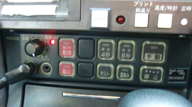 車覆面パトカー用サイレンアンプ「SAP-520PB-M」 - パーツ
